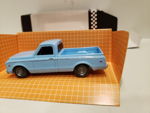 Chevrolet C10 Pick Up Celeste Pastel 1/43 Cartrix Coleccion