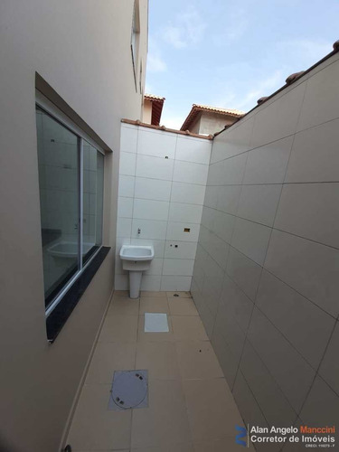 Imagem 11 de 19 de Sobrado De Condomínio Com 2 Dorms, Melvi, Praia Grande - R$ 200 Mil, Cod: 1219 - V1219