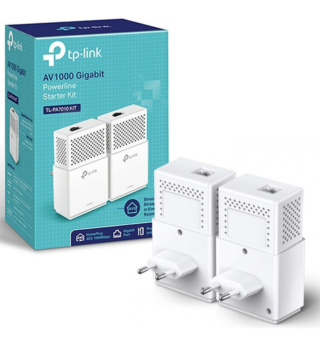 Tp Link Extensor Repetidor Super 1.000mbps Wifi Pa7010 Kit