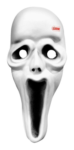 Máscara Scary Scream Disfraz Halloween - Ciudad Cotillón