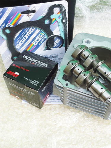 Kit Pistão 293cc Twister Xr Tornado Athena C/ Comando 296º