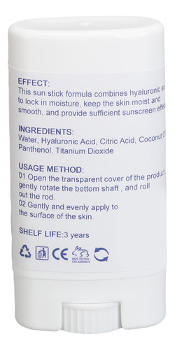 Protector Solar En Barra Impermeable Spf50+ A Prueba De