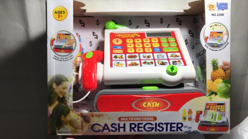 Caja Registradora A Pila Tactil Srj Color Blanco