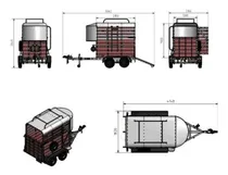 Comprar Projeto Reboque Carretinha Trailer Trucado 1 Cavalo Pdf