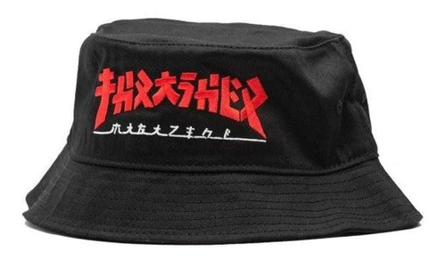 Gorro Piluso Thrasher Unisex Bucket-hat Godzilla 2133 Cne