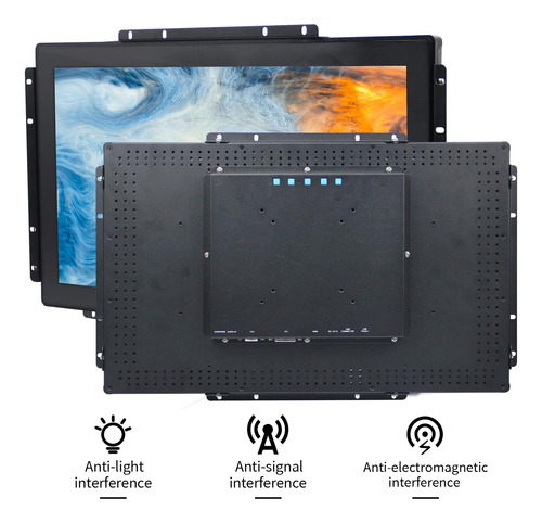 Monitor Lcd Táctil Capacitivo De 23,8 Pulgadas Resistente Ip