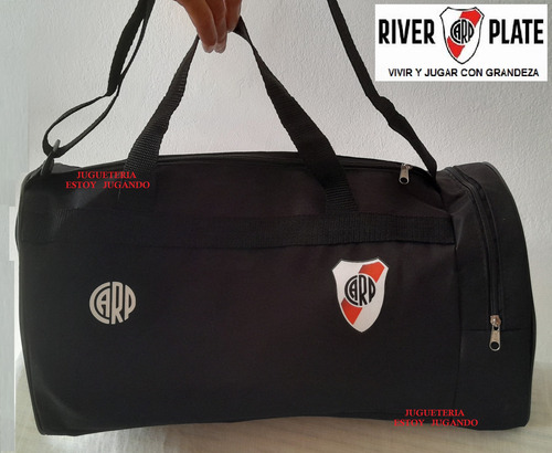 Bolso River Deportivo Trabajo Club Viaje Hermoso Super Sale Negro Deportivo