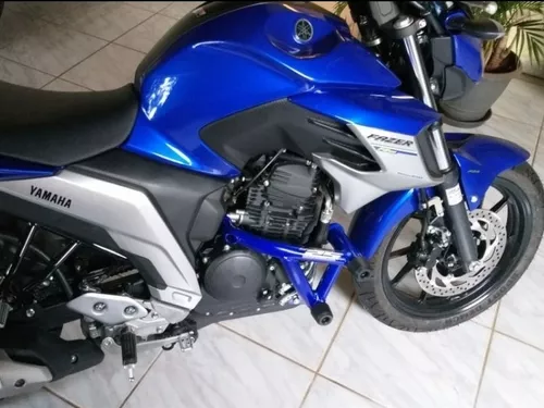 Protetor Stunt Race Fz250 Fazer 250 2018  Azul Metálico