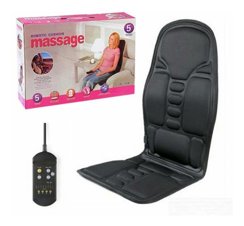 Assento Massageador De Lombar E Pescoco Almofada Cadeira De 
