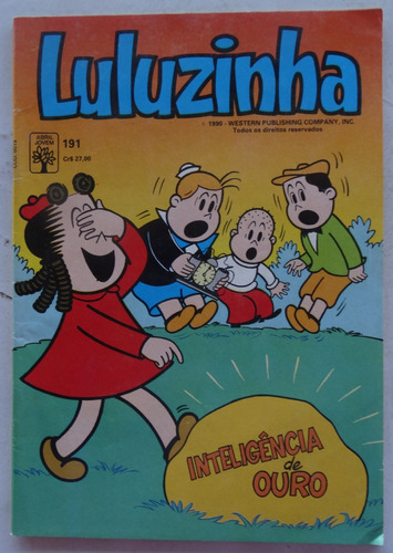 Luluzinha Nº 191 Editora Abril Mai 1990 Item 4