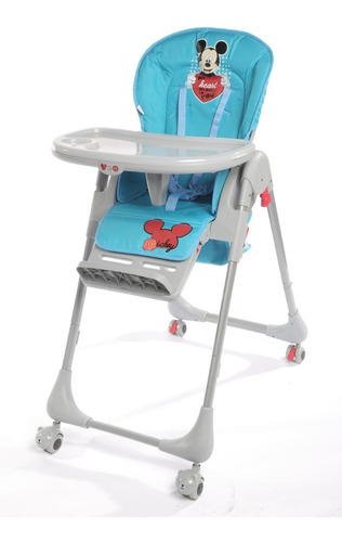 Silla De Comer Disney 6 Altura Doble Bandeja Reclinable Bebe