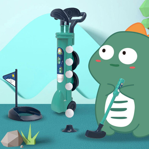 Juego De Práctica De Golf Para Niños De Educación Verde