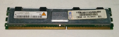 Memoria Ram Server Ibm 512 Mb Fru:39m5781