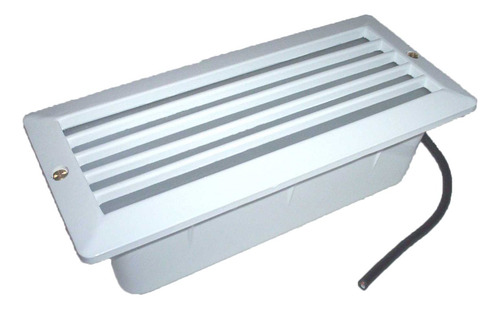 Kit 13 Luminárias Embutido De Parede Com Grade De Aluminio