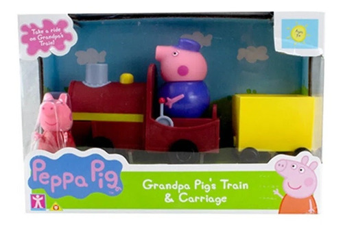 Brinquedo Trenzinho Vovo Maquinista Peppa Pig Sunny 2306