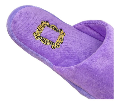 Imagem 6 de 9 de Pantufa Chinelo Friends Solado Borracha - Warner Original