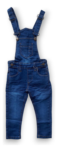 Macacão Jeans Infantil Menino Modelo Skinny Estiloso