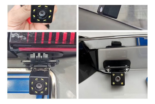 Base Soporte Para Instalar Camara De Reversa En El Cristal Negro