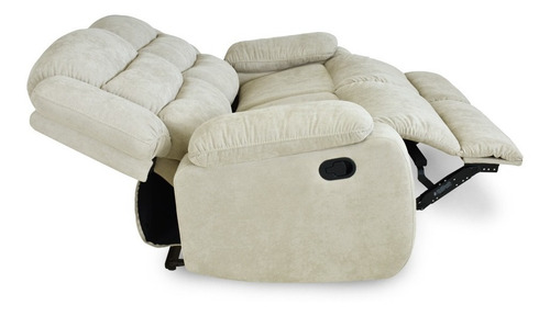 Sofá Reclinable 2 Puestos Grand Microfibra