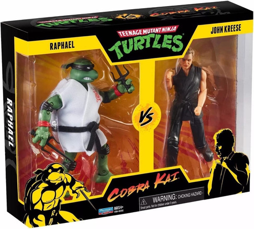 Tortugas Ninja Vs Cobra Kai Rafael Vs John Kreese
