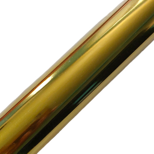 Papel Metálico Envoltura Decoración Regalo 25m Navi Liso Dorado Rollo Navi Liso