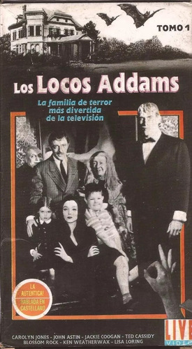 Los Locos Addams Tomo 1 Vhs Original