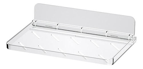 Estante Flotante De Acrílico Transparente En U, Plegable, Mo