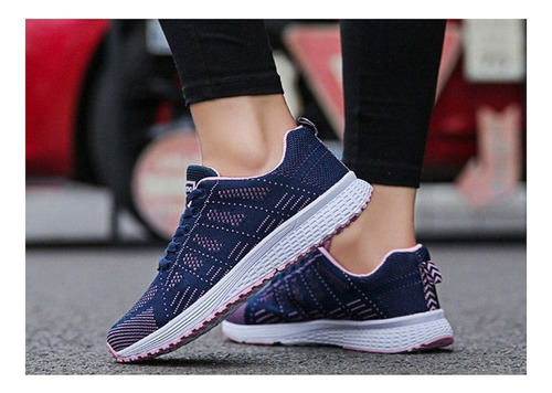 Zapatos Planos Malla Para Mujer Zapatillas Informales A Moda