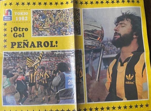 Peñarol 1982 Tokio Poster Ultimas Noticias Fútbol Ez4b2