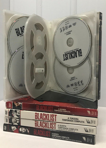 The Blacklist 1a - 2a - 3a- 4a E 5a Temporadas Completas (Usado)