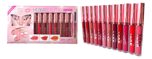 Set Mini Labiales Indelebles Acabado Mate Color Surtido