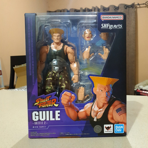S.h. Figuarts Street Fighter Guile Outfit 2 Bandai