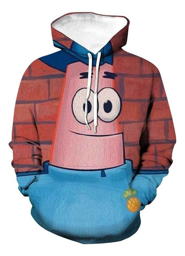 Sudadera Bob Esponja Casual Moda Lindo 6 Colores