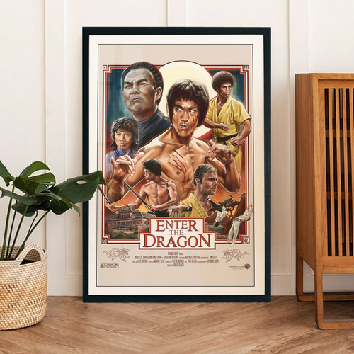 Cuadro 60x40 Peliculas - Bruce Lee - Enter The Dragon Poster