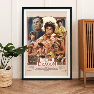 Cuadro 60x40 Peliculas - Bruce Lee - Enter The Dragon Poster