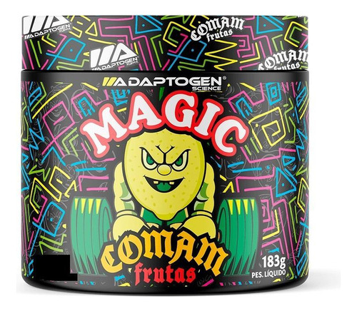 Pré Treino Magic Comam Frutas 183g - Adaptogen