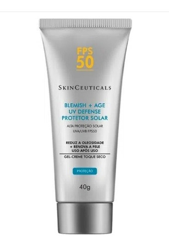 Protetor Skinceuticals Blemish + Age Uv Defense Fp50 - 40g