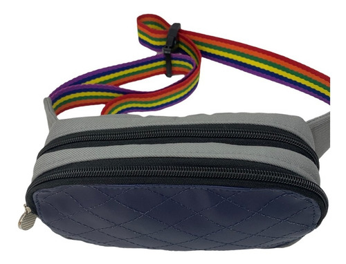 Imagem 3 de 5 de Pochete Grande Lgbt Com 2 Bolsos | Linha Pride Lgbtqia+