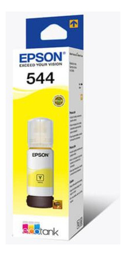 Botella De Tinta Amarilla Epson T544 65 Ml