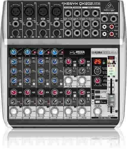 Mezcladora 12 Entradas Mod Qx1202usb Behringer Interface Usb