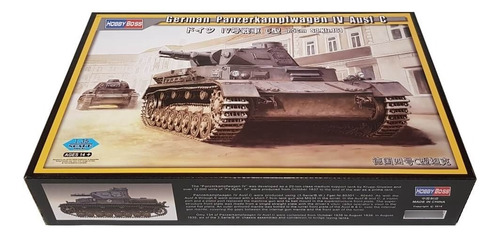 Hobbyboss 80130 Tanque Para Armar Aleman Panzerkampfwa 1/35 