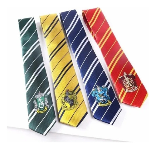 Corbatas Para Harry Potter Casas Hogwarts Verde
