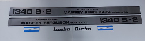 Juego De Calcos Para Tractor  Massey Ferguson 1340 S 2