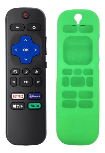 Control Compatible Con Tv Sharp Rok U Tv Mas Funda