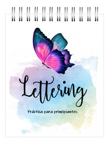 Libro De Lettering Práctica Para Principiantes Tamaño Carta 