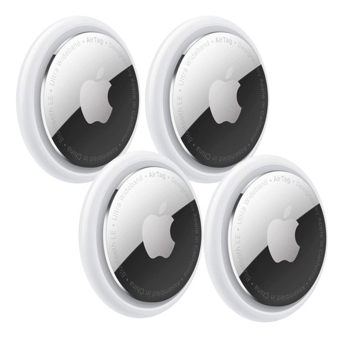 Set 4 Apple Airtag Rastreador Localizador Inalambrico Pack