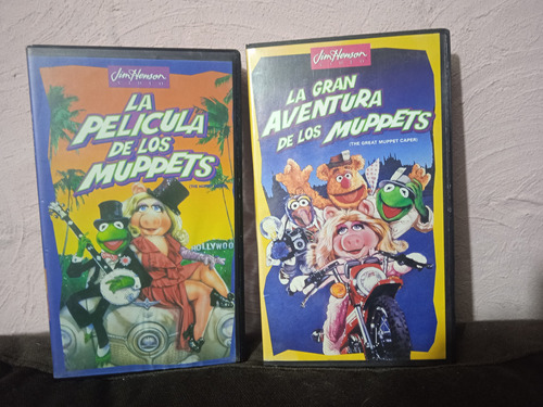 Vhs Lote 2 Peliculas Muppets Jim Henson Walt Disney