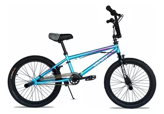 Bicicleta Bmx Freestyle Unisex- S Todo El Perú Color Celeste