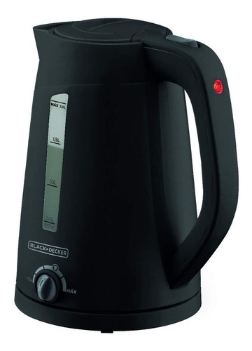 Chaleira elétrica Black+Decker K2200 preta 110V 2L