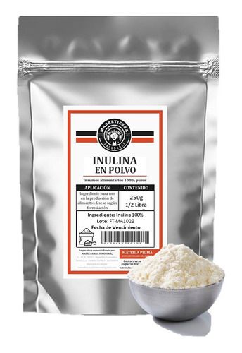 Inulina Prebiótico Polvo X250g - g a $46